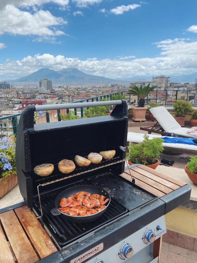 A Wonderful Penthouse In Naples Nápoles Exterior foto